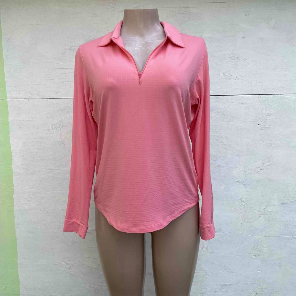 IBKUL Pink Long Sleeve Women's Blouse